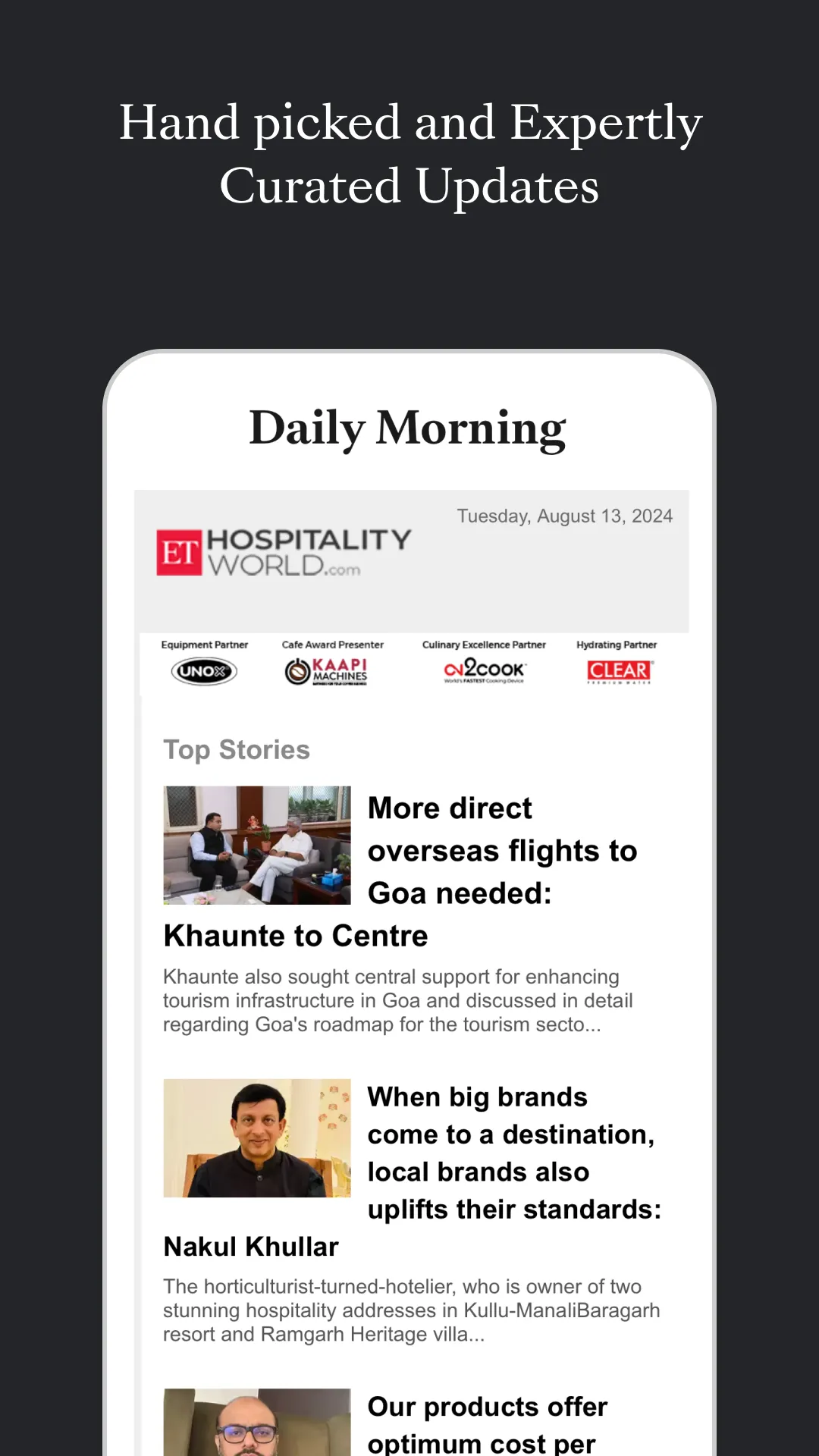 ETHospitalityWorld | Indus Appstore | Screenshot