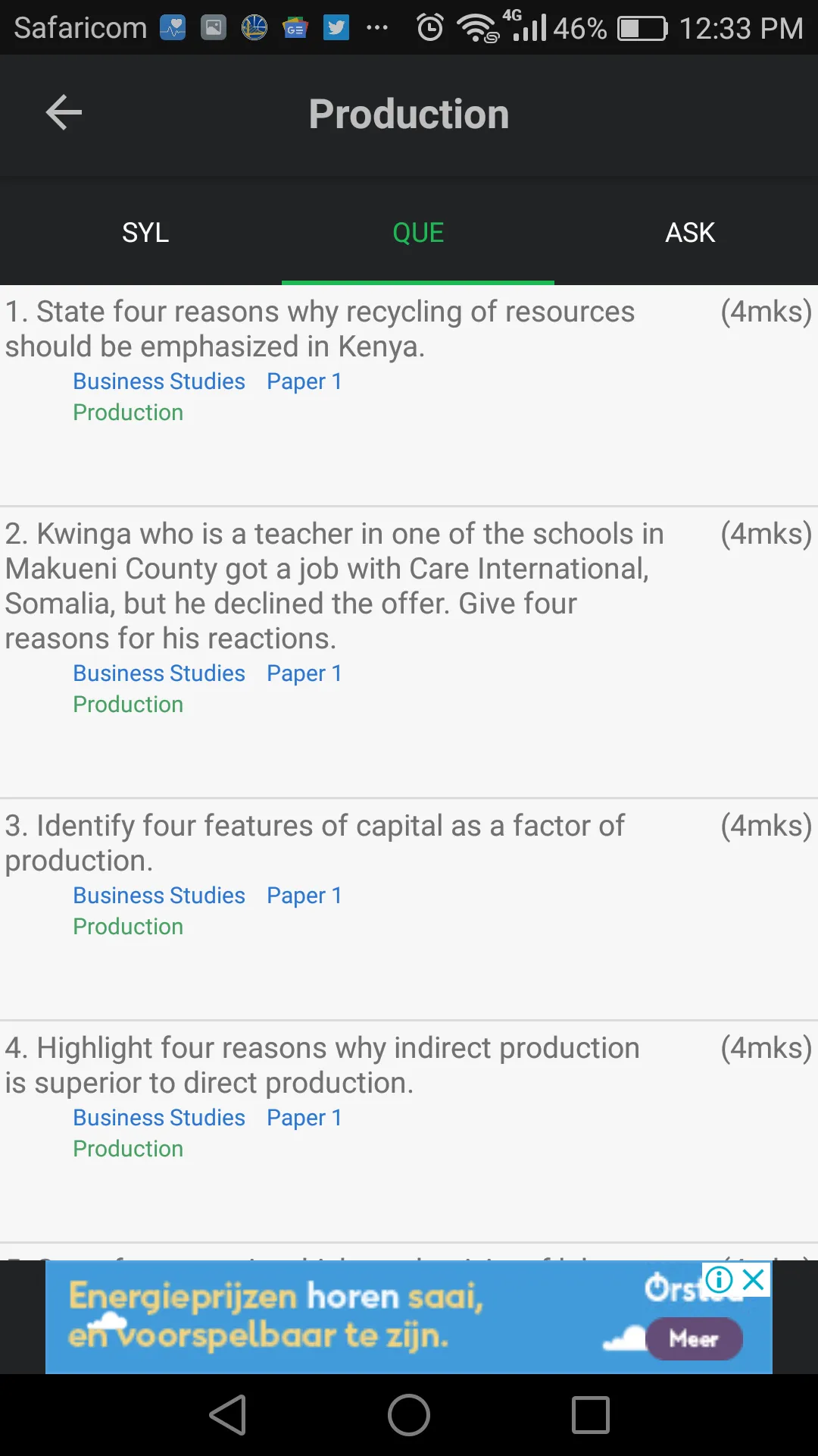 Let's Revise - KCSE & MOCK Que | Indus Appstore | Screenshot