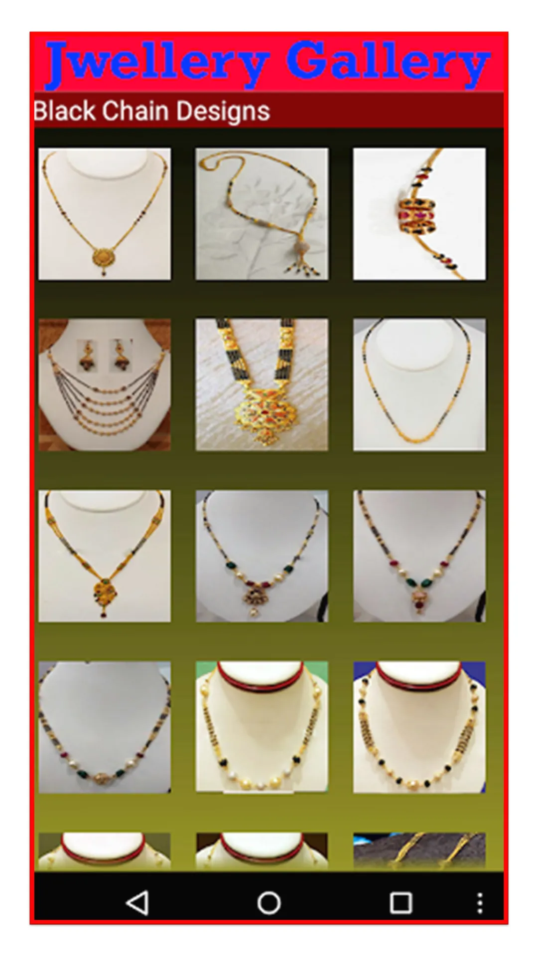 Jewellery Design Gallery | Indus Appstore | Screenshot