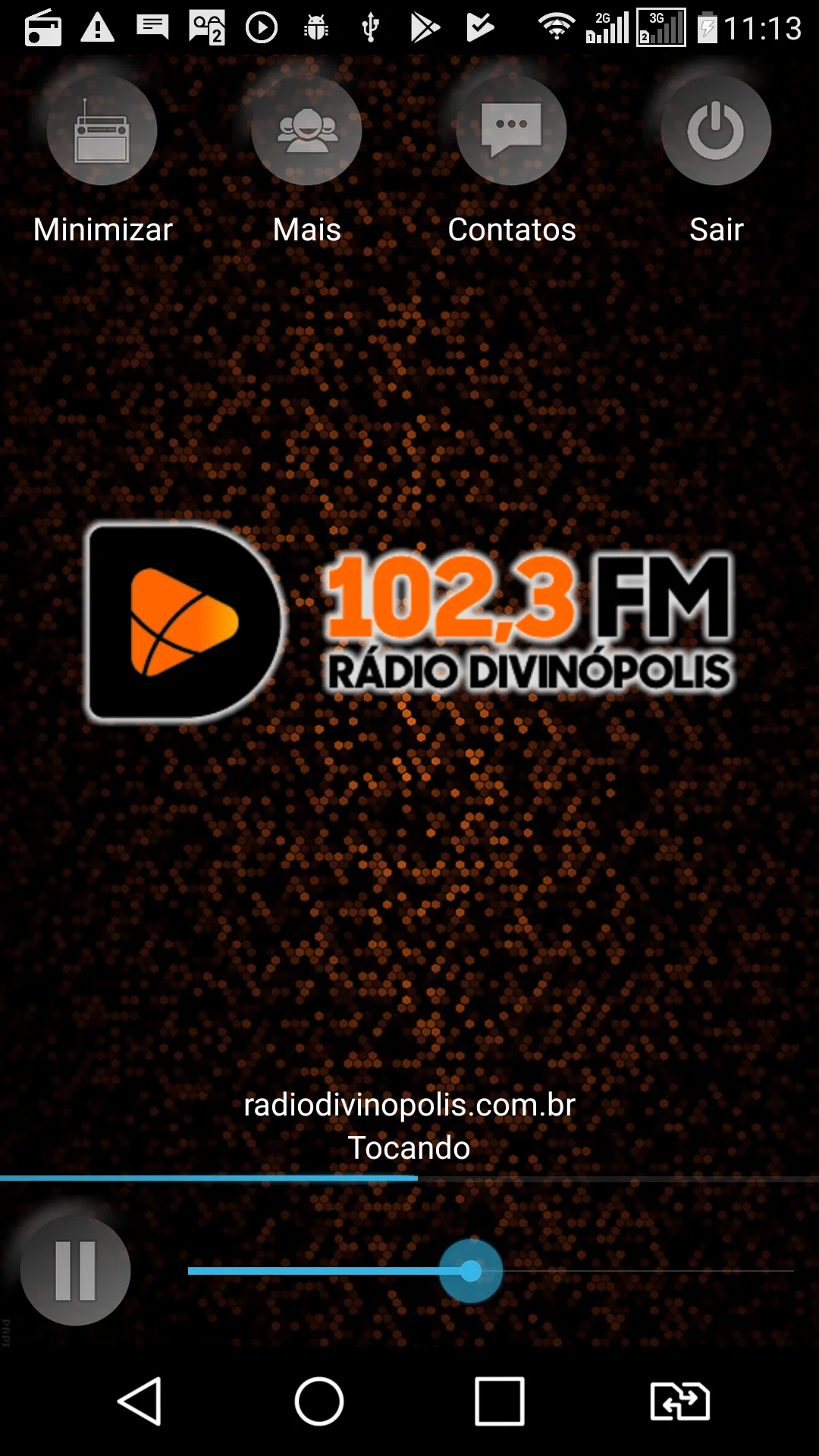 Rádio Divinópolis FM 102,3 | Indus Appstore | Screenshot