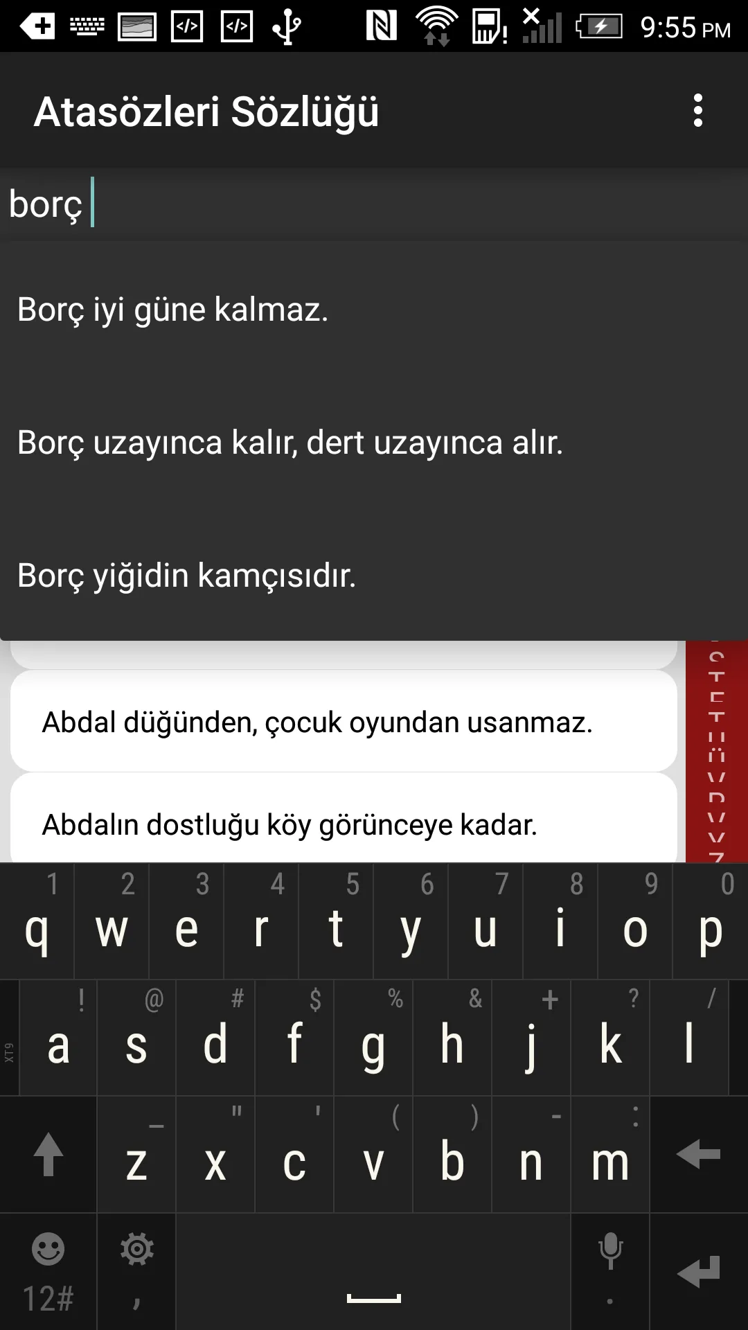 Atasözleri Sözlüğü | Indus Appstore | Screenshot