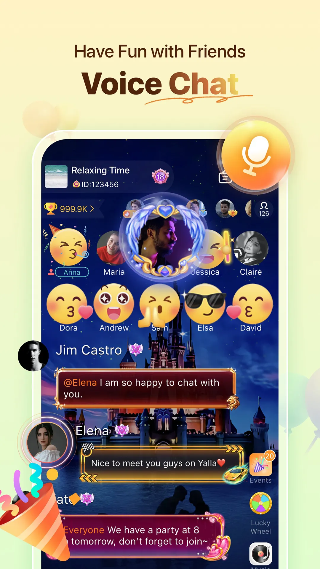 Yalla - Group Voice Chat Rooms | Indus Appstore | Screenshot