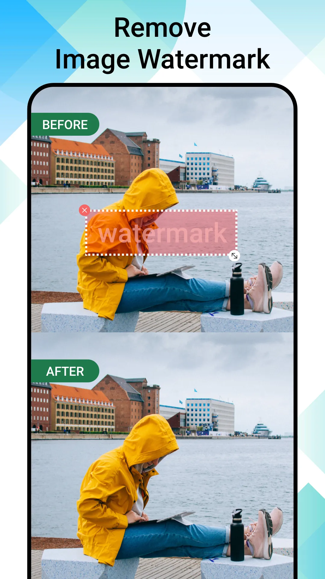 Remove Watermark, Easy Retouch | Indus Appstore | Screenshot