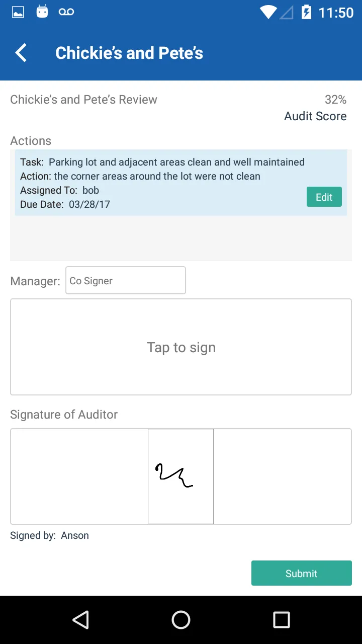 AuditApp: Field Inspections | Indus Appstore | Screenshot