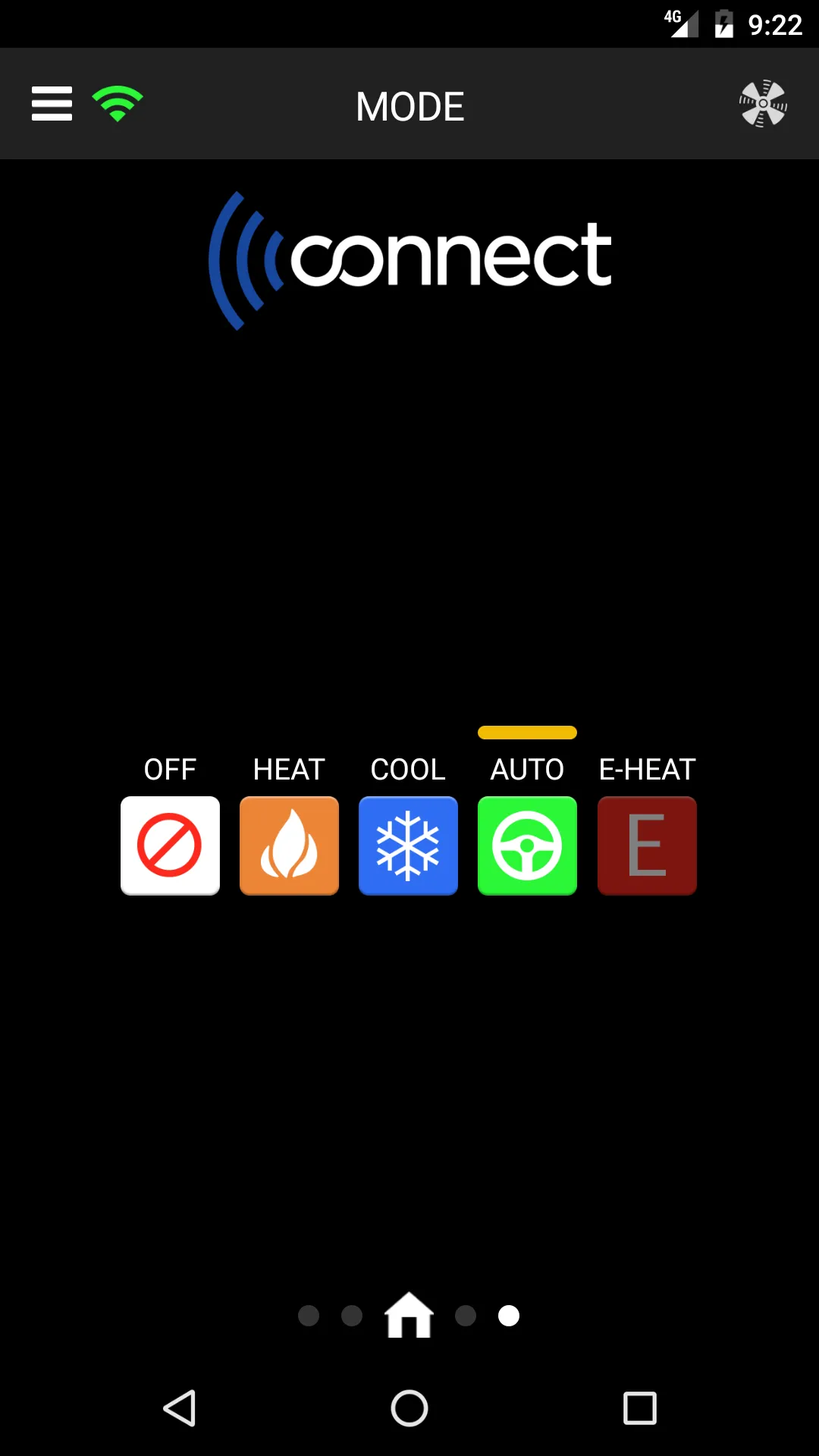 Carrier Connect Thermostat | Indus Appstore | Screenshot