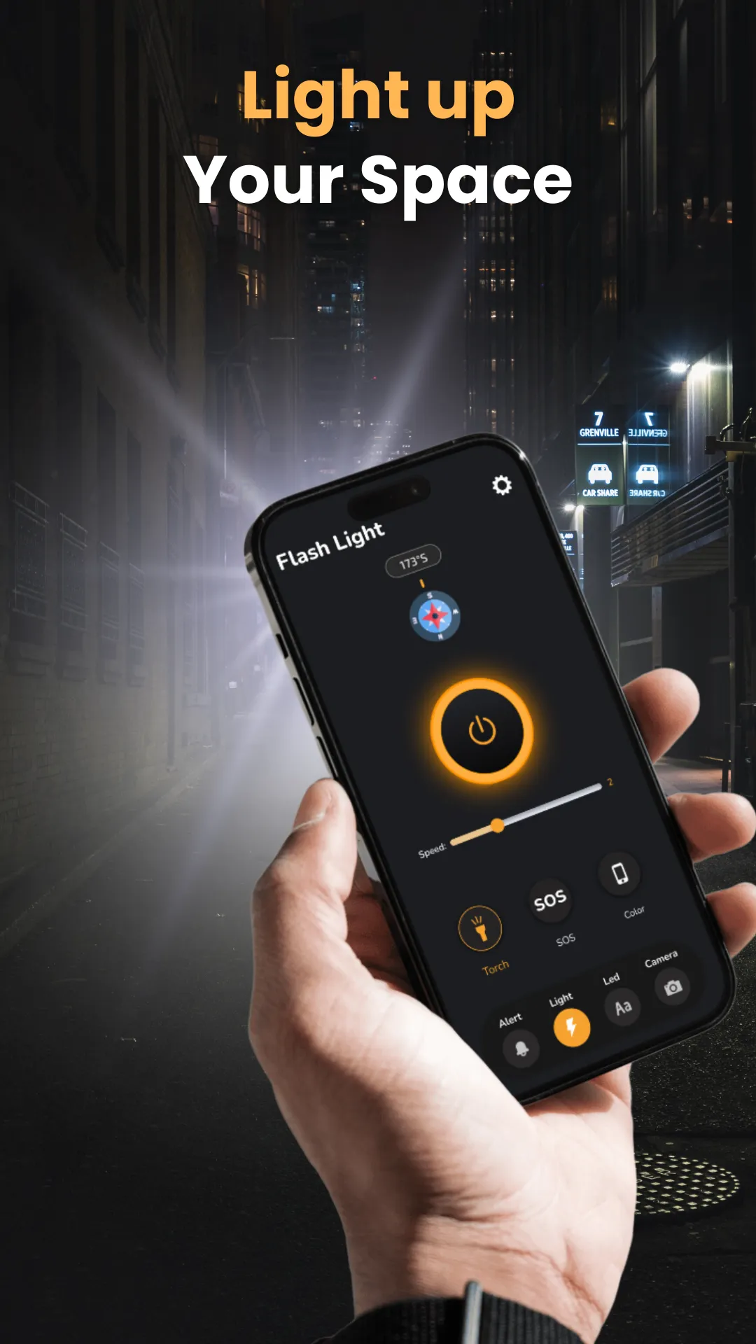 LED Flashlight - Flash Alert | Indus Appstore | Screenshot