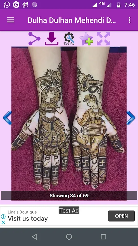 Dulha Dulhan Mehendi Design | Indus Appstore | Screenshot