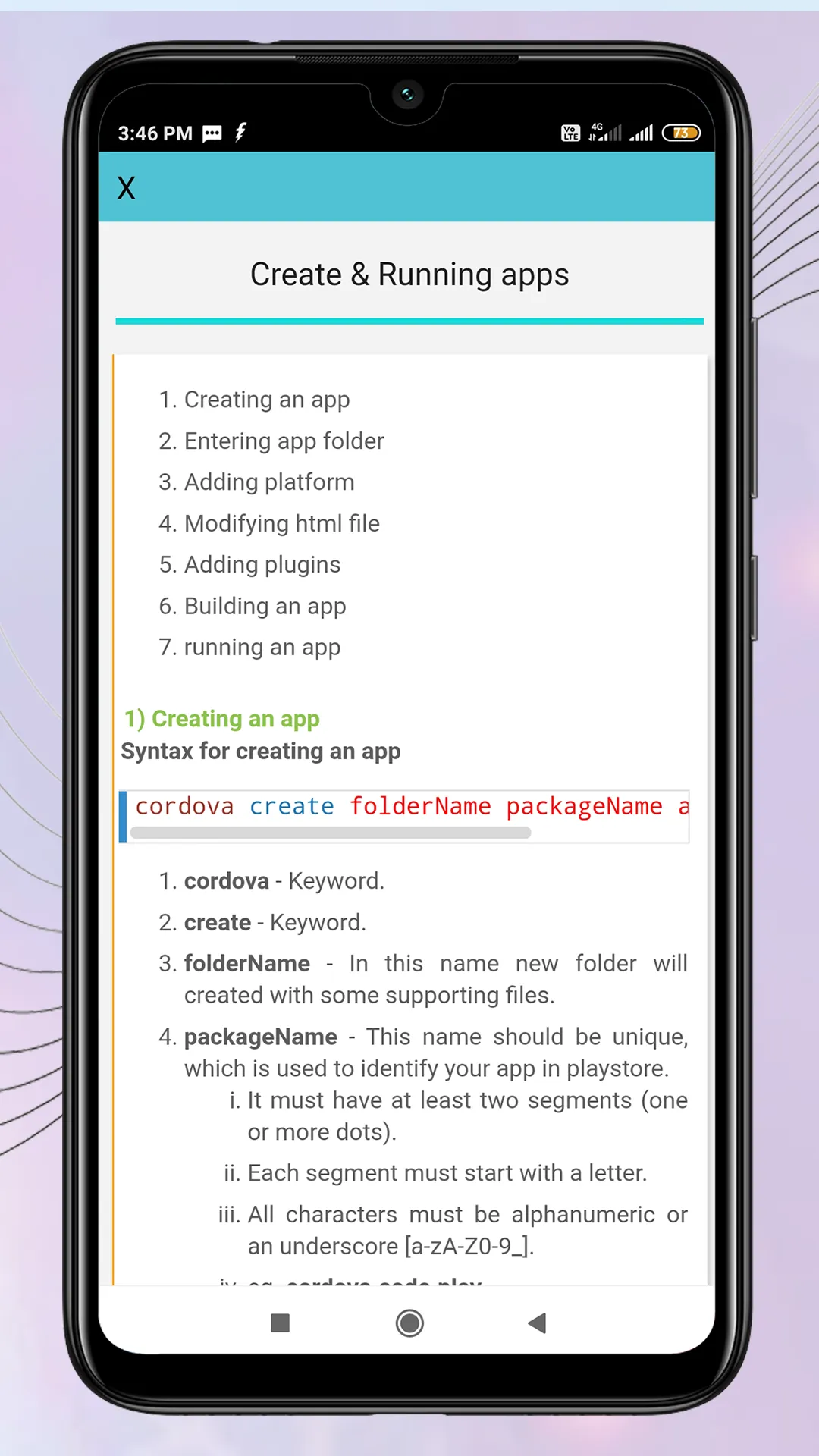 Learn hybrid Android app | Indus Appstore | Screenshot