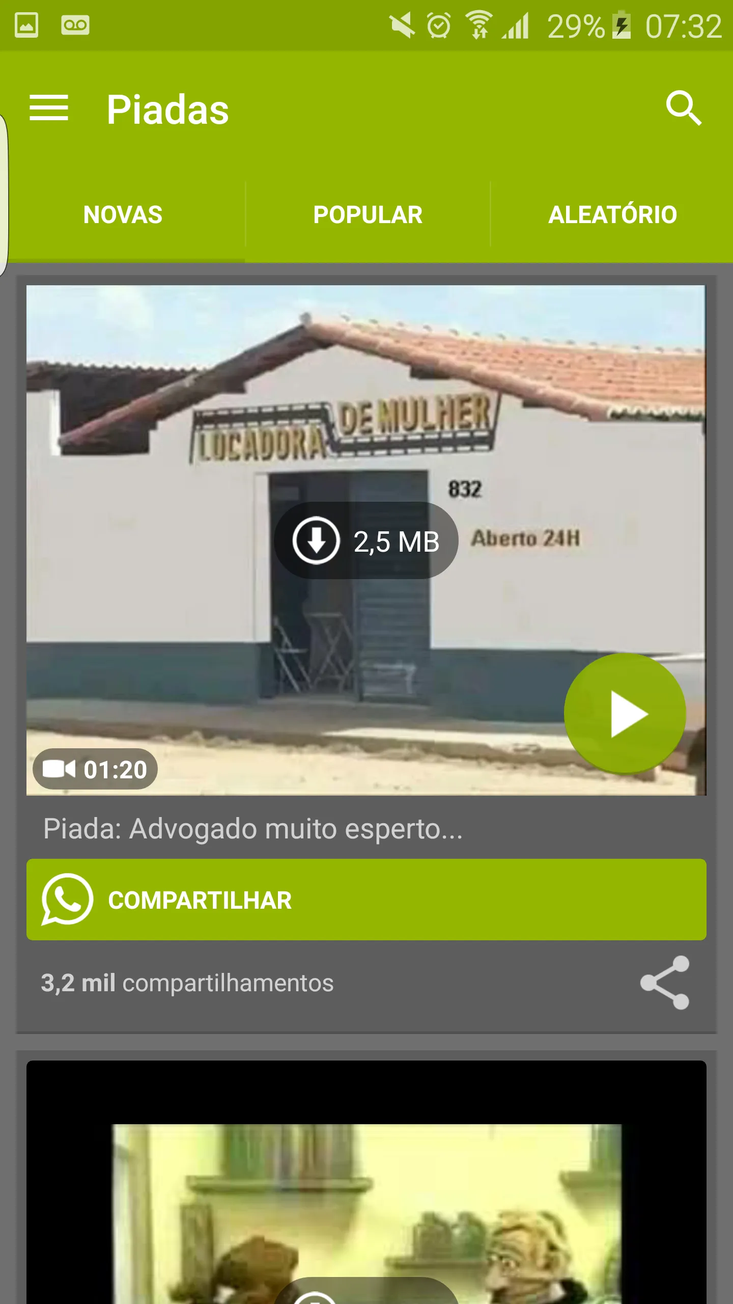 Vídeos Engraçados - Zueiras | Indus Appstore | Screenshot