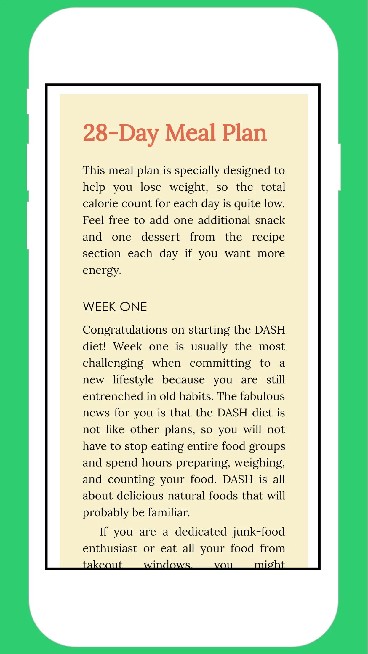 Daily DASH for Weight Loss: | Indus Appstore | Screenshot