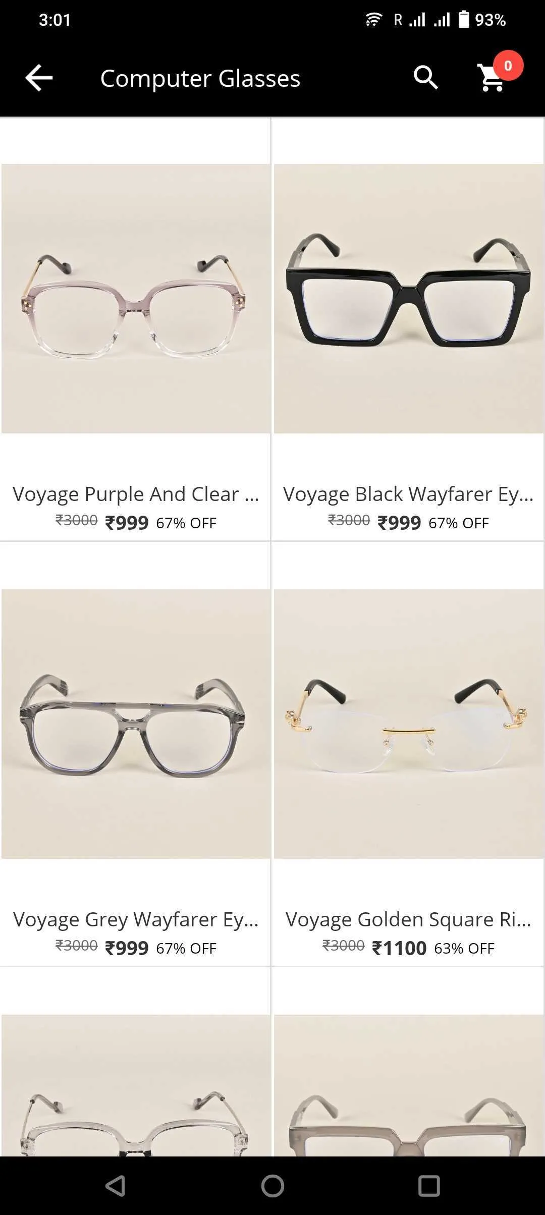 Voyage Eyewear | Indus Appstore | Screenshot