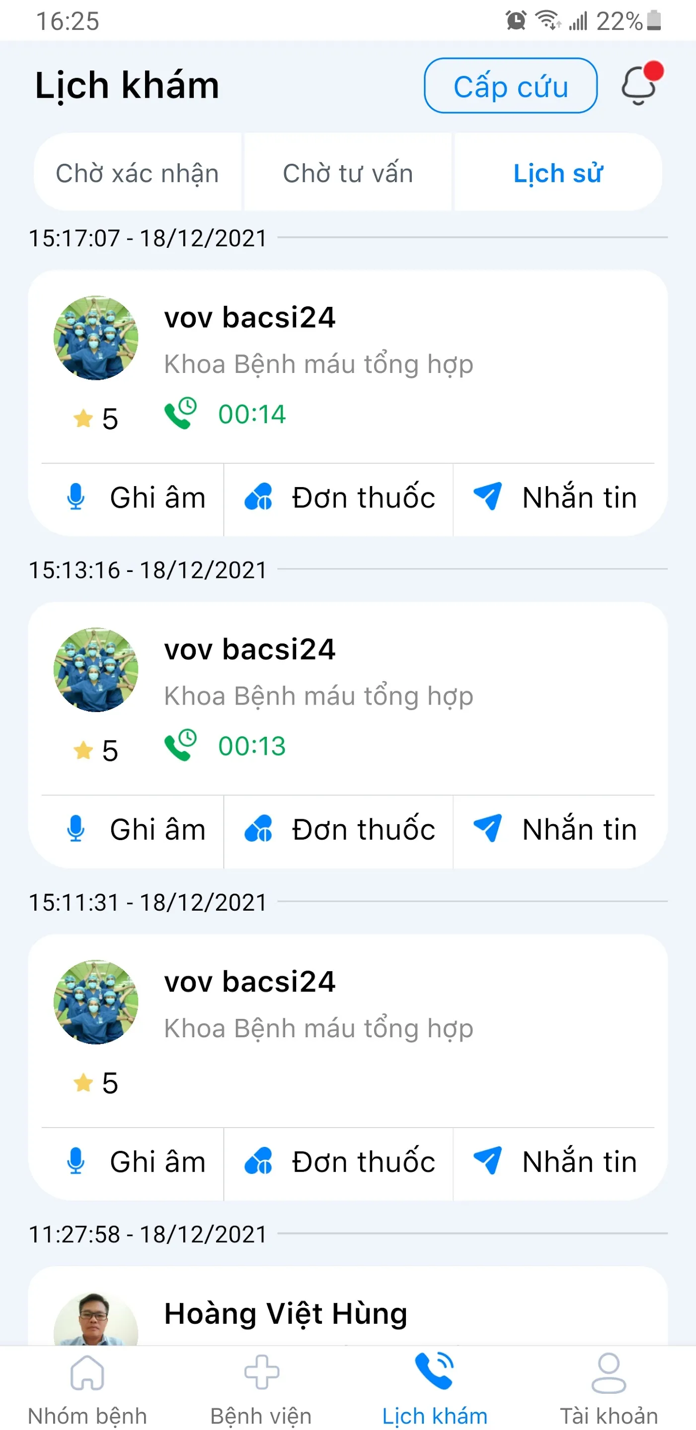 VOV BACSI24 | Indus Appstore | Screenshot