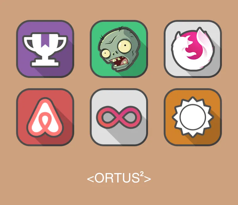 Ortus Square Icon Pack | Indus Appstore | Screenshot