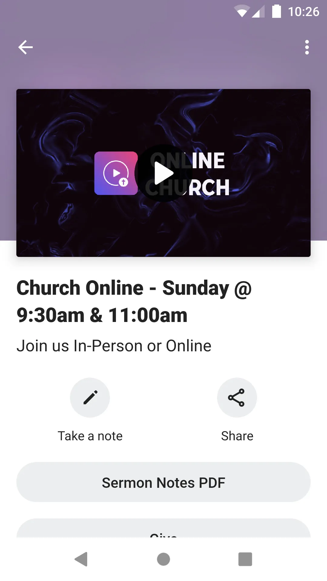 FBC Loganville | Indus Appstore | Screenshot