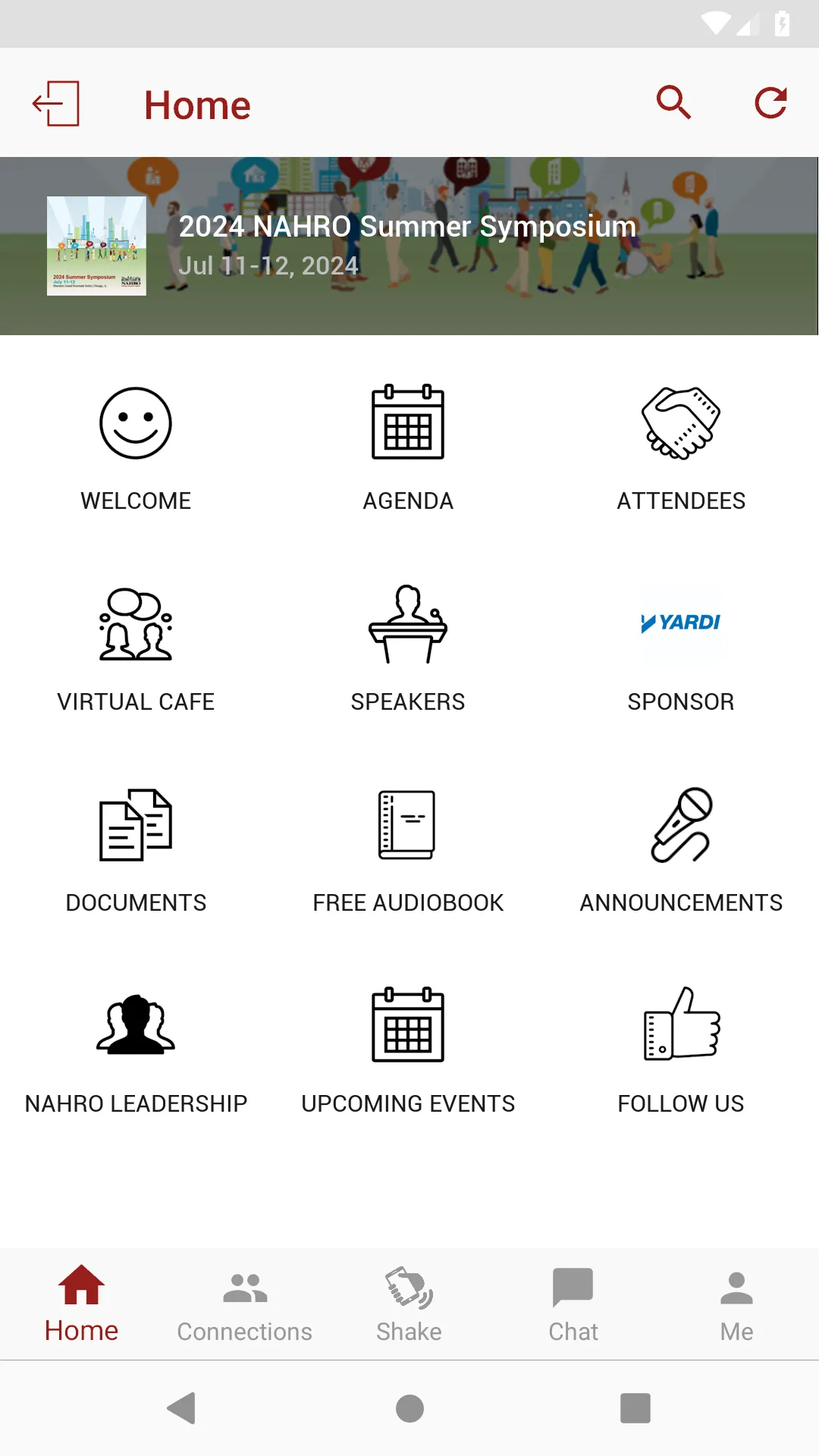 NAHRO Events | Indus Appstore | Screenshot