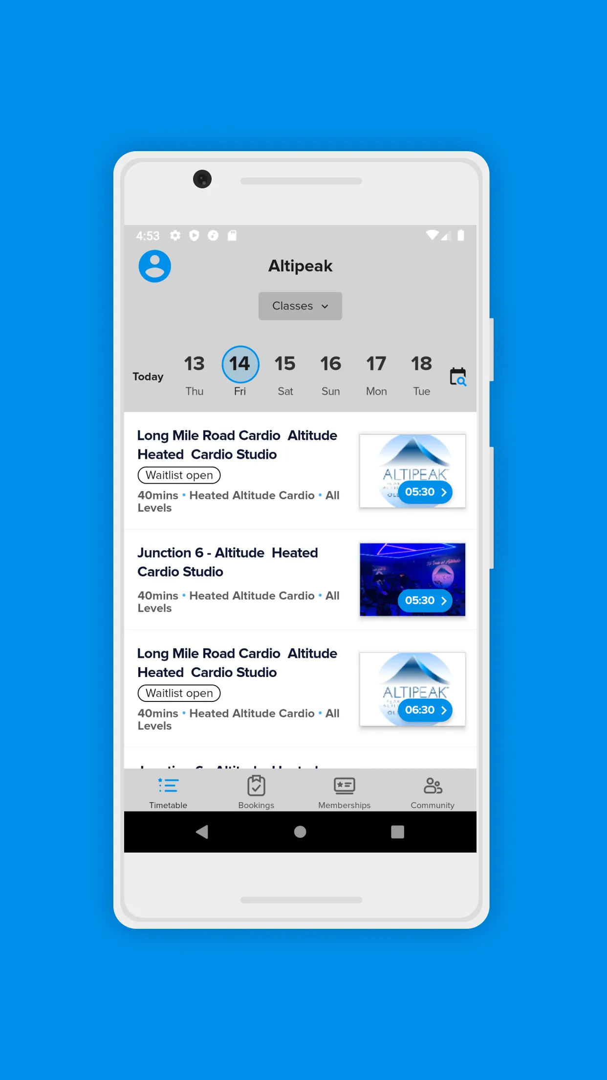 AltiPeak | Indus Appstore | Screenshot