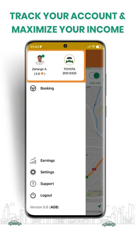 YOURTAXI - Driver App CH | Indus Appstore | Screenshot