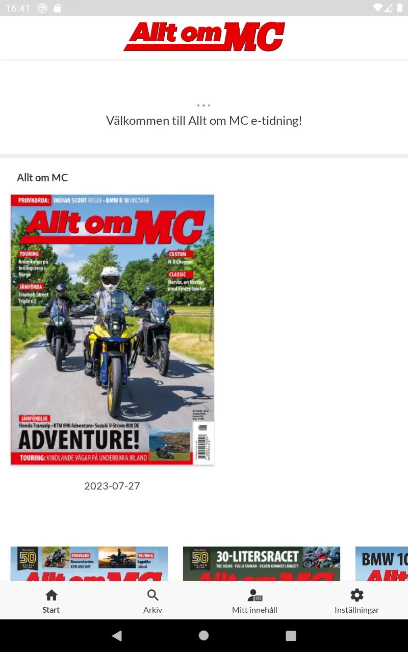 Allt om MC e-tidning | Indus Appstore | Screenshot