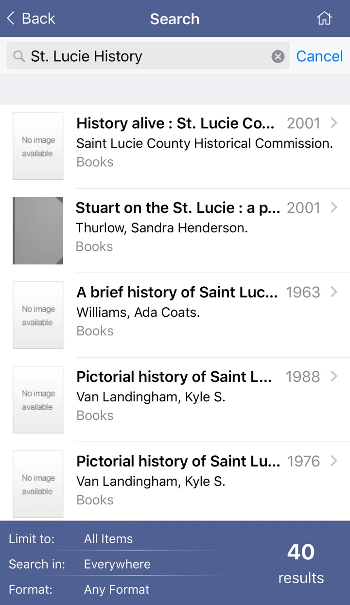 St. Lucie County Library | Indus Appstore | Screenshot