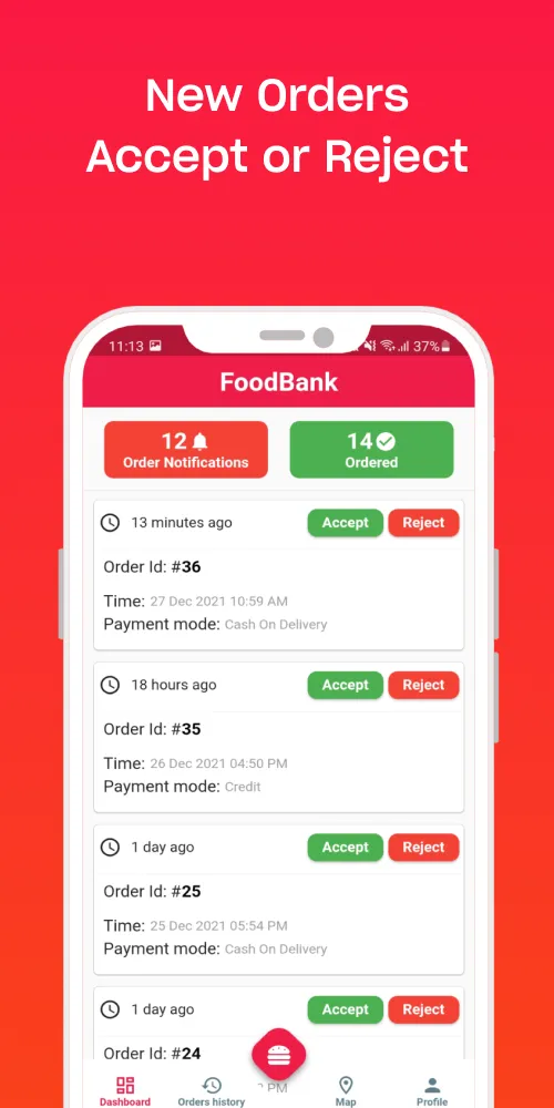 FoodBank DeliveryBoy | Indus Appstore | Screenshot