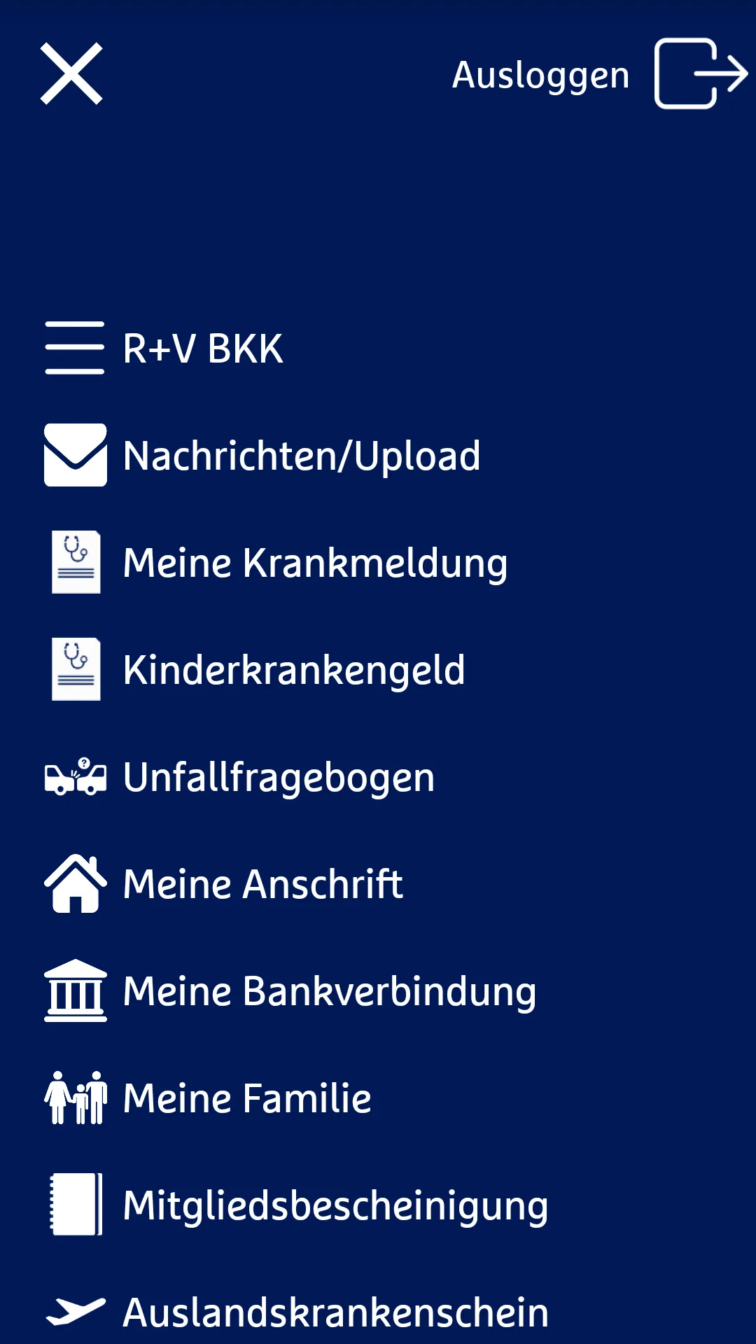 Meine R+V BKK | Indus Appstore | Screenshot