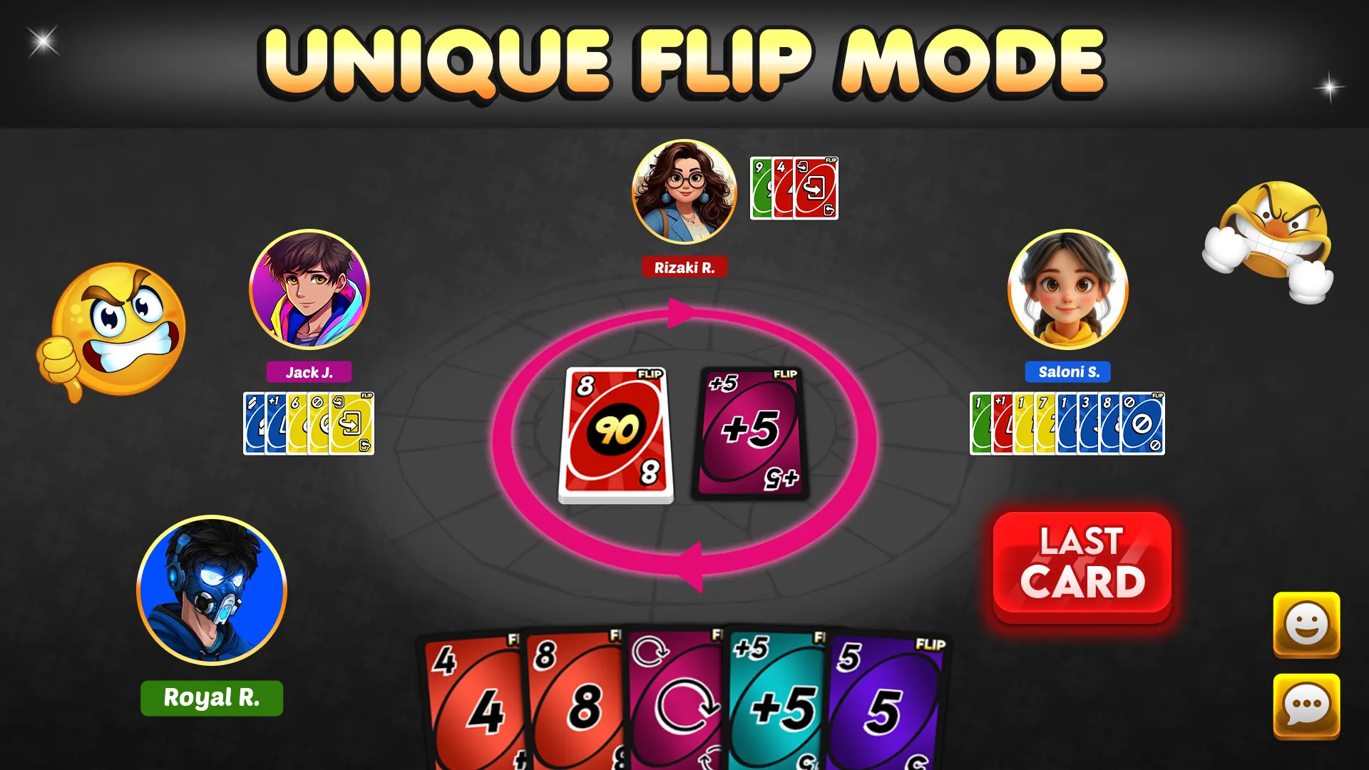 UNO! FLIP - Family Card Game | Indus Appstore | Screenshot