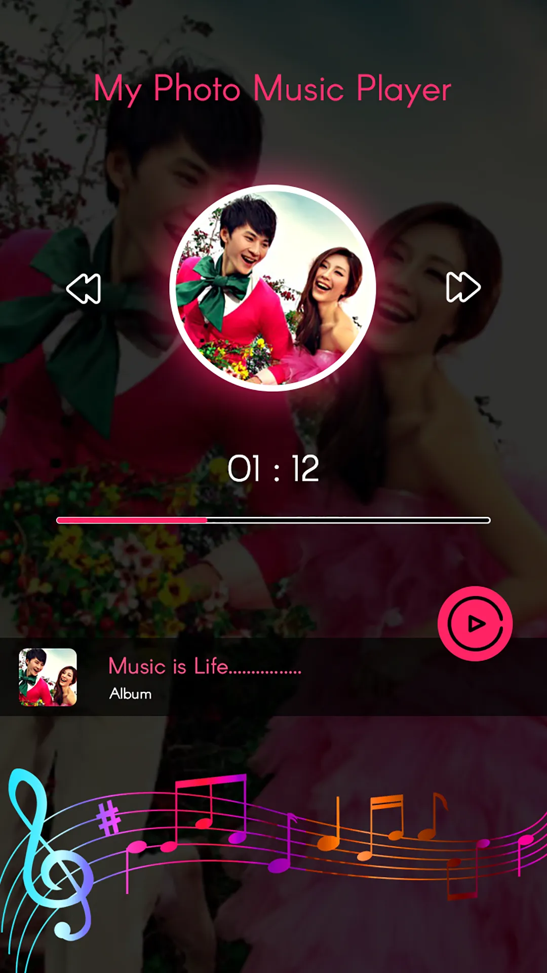 My Photo Music Player | Indus Appstore | Screenshot