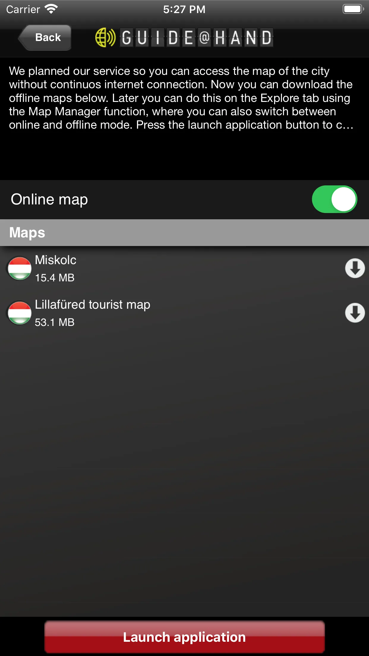 Miskolc GUIDE@HAND | Indus Appstore | Screenshot