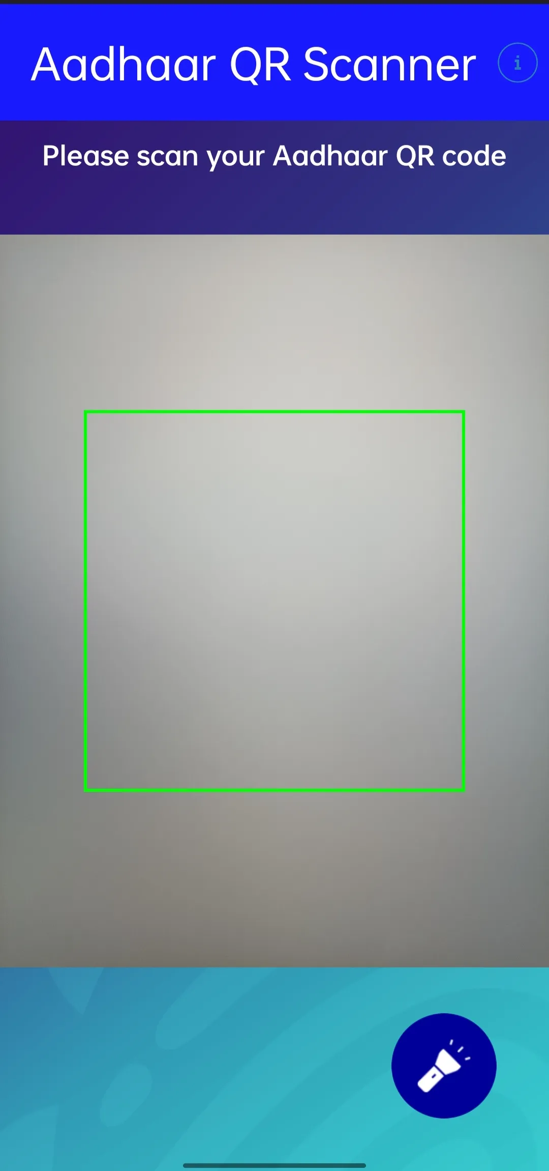 Aadhaar QR Scanner | Indus Appstore | Screenshot