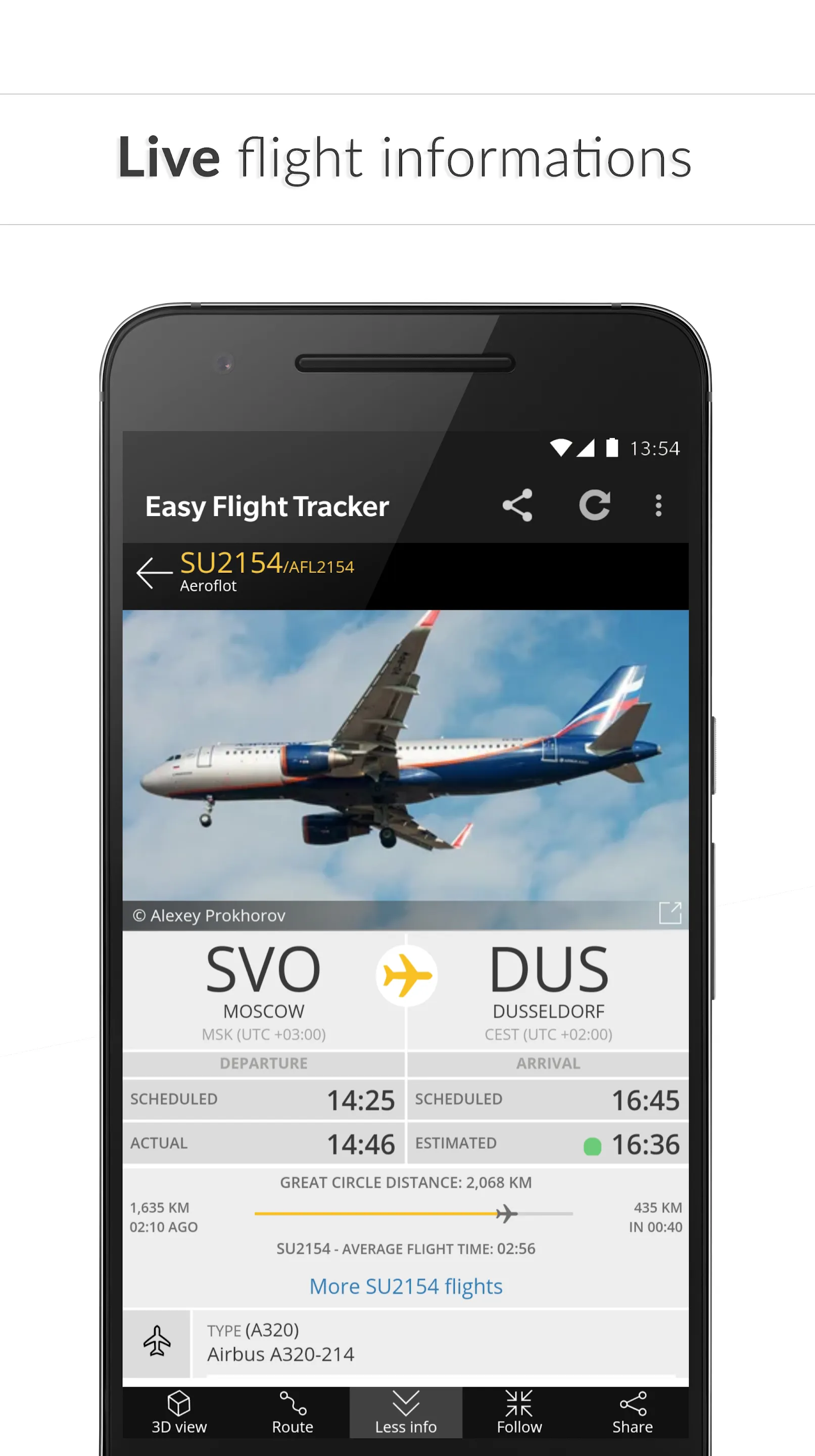 Easy Flight Tracker & Radar | Indus Appstore | Screenshot