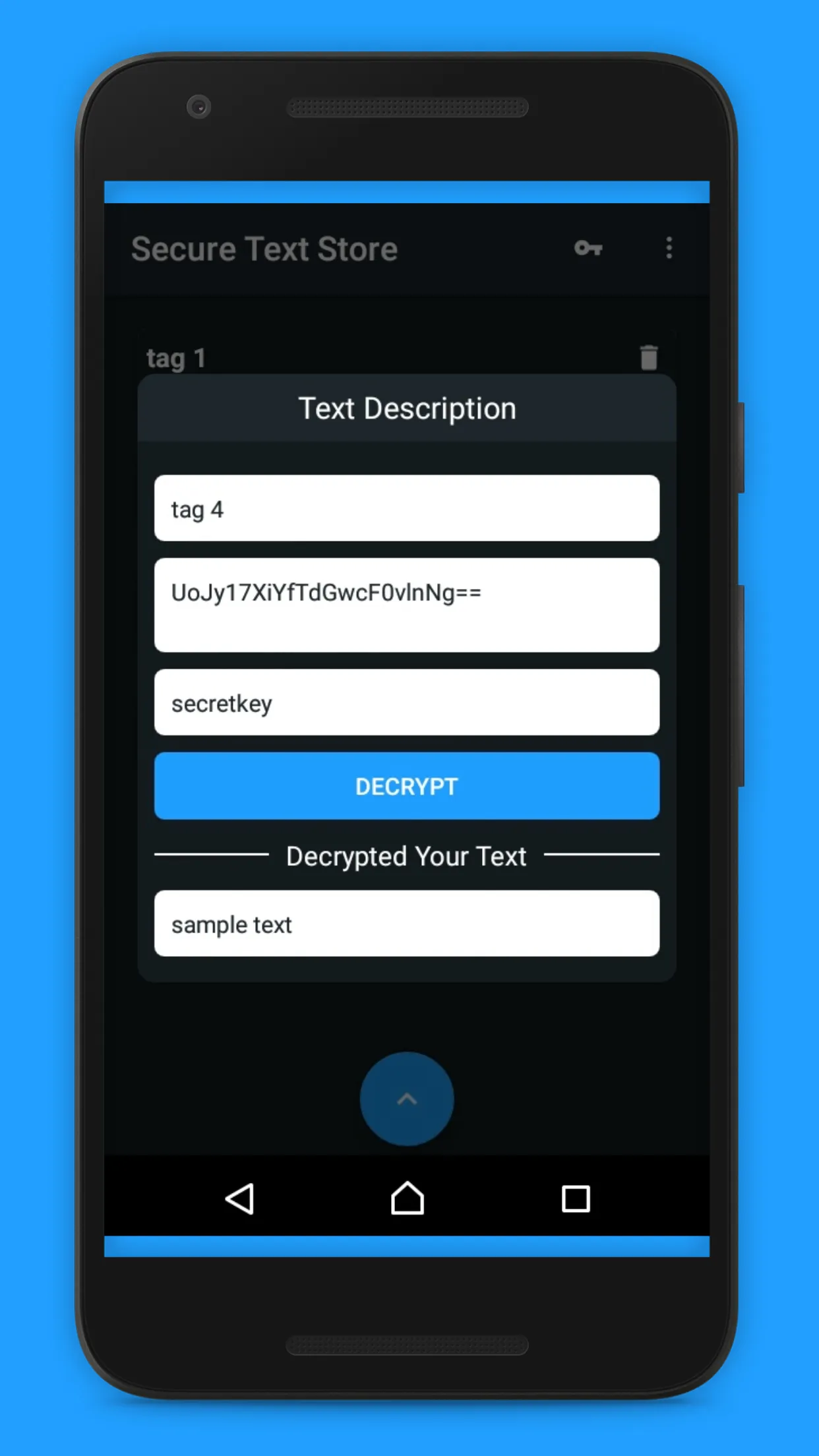 Secure Text Store | Indus Appstore | Screenshot