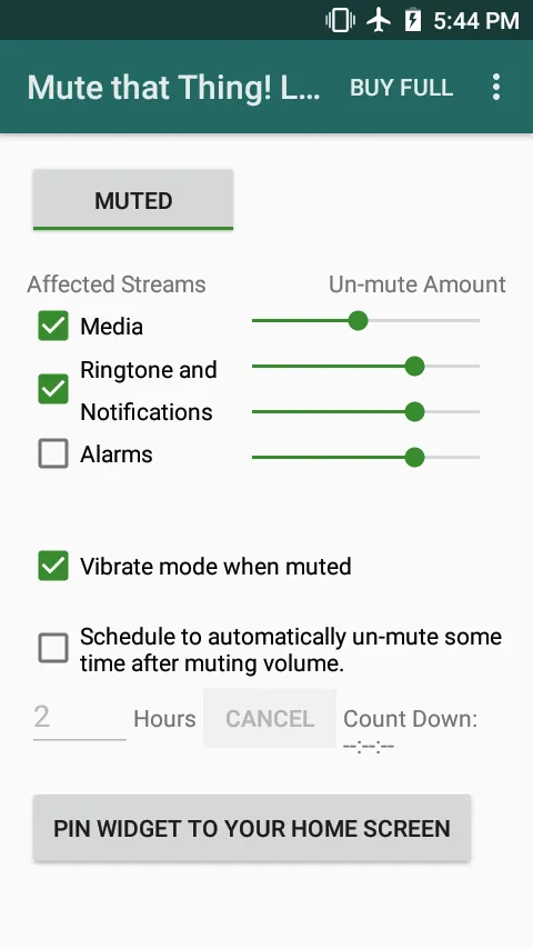 Mute that Thing! Lite | Indus Appstore | Screenshot