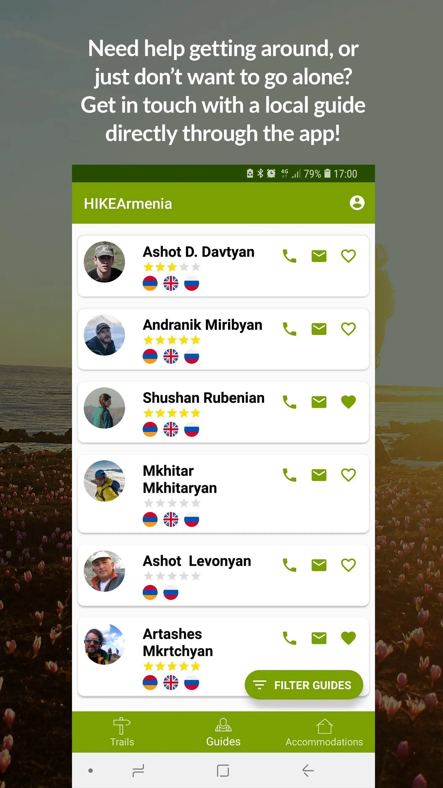 HIKEArmenia | Indus Appstore | Screenshot