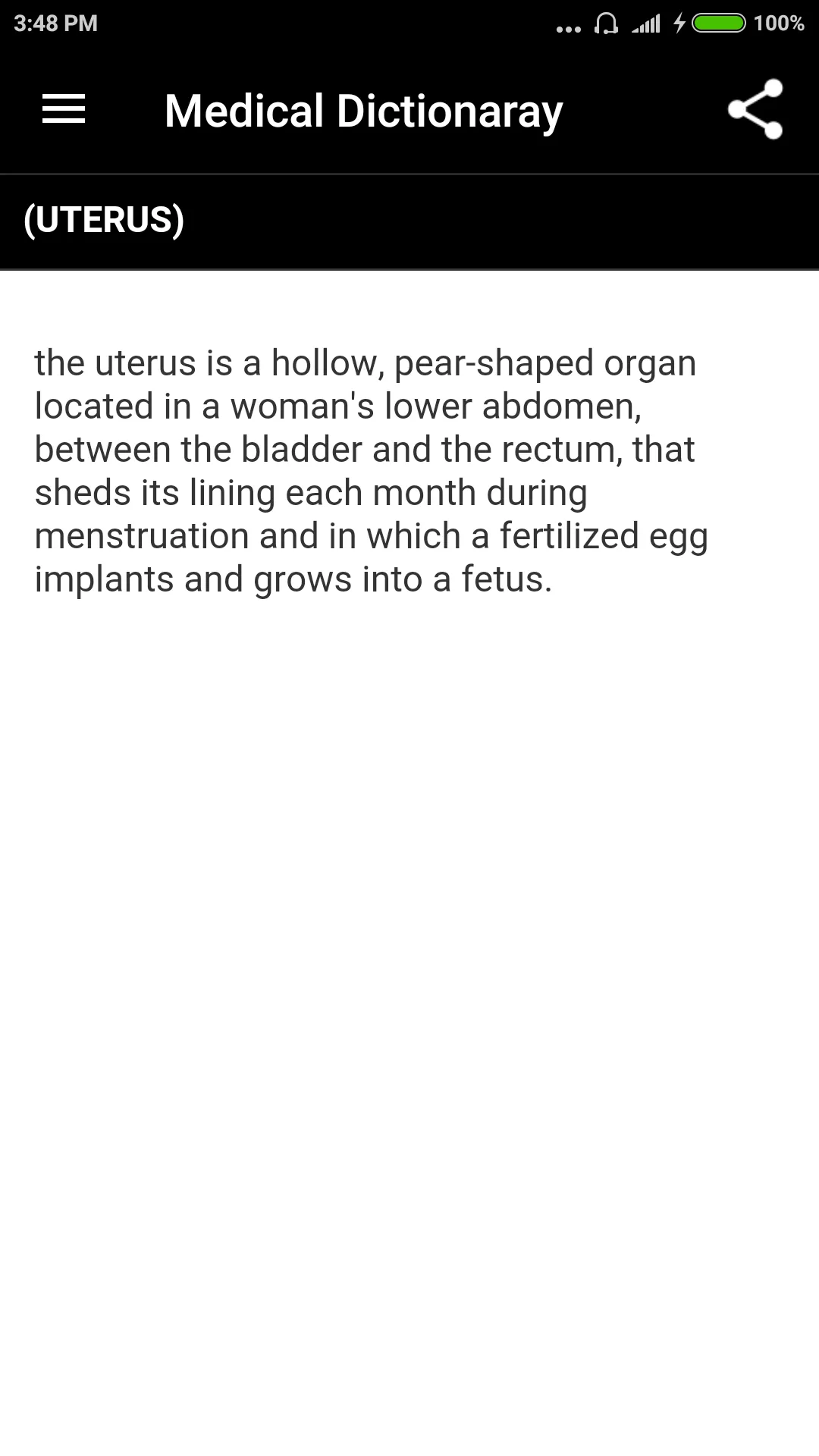 Medical Dictionaray | Indus Appstore | Screenshot