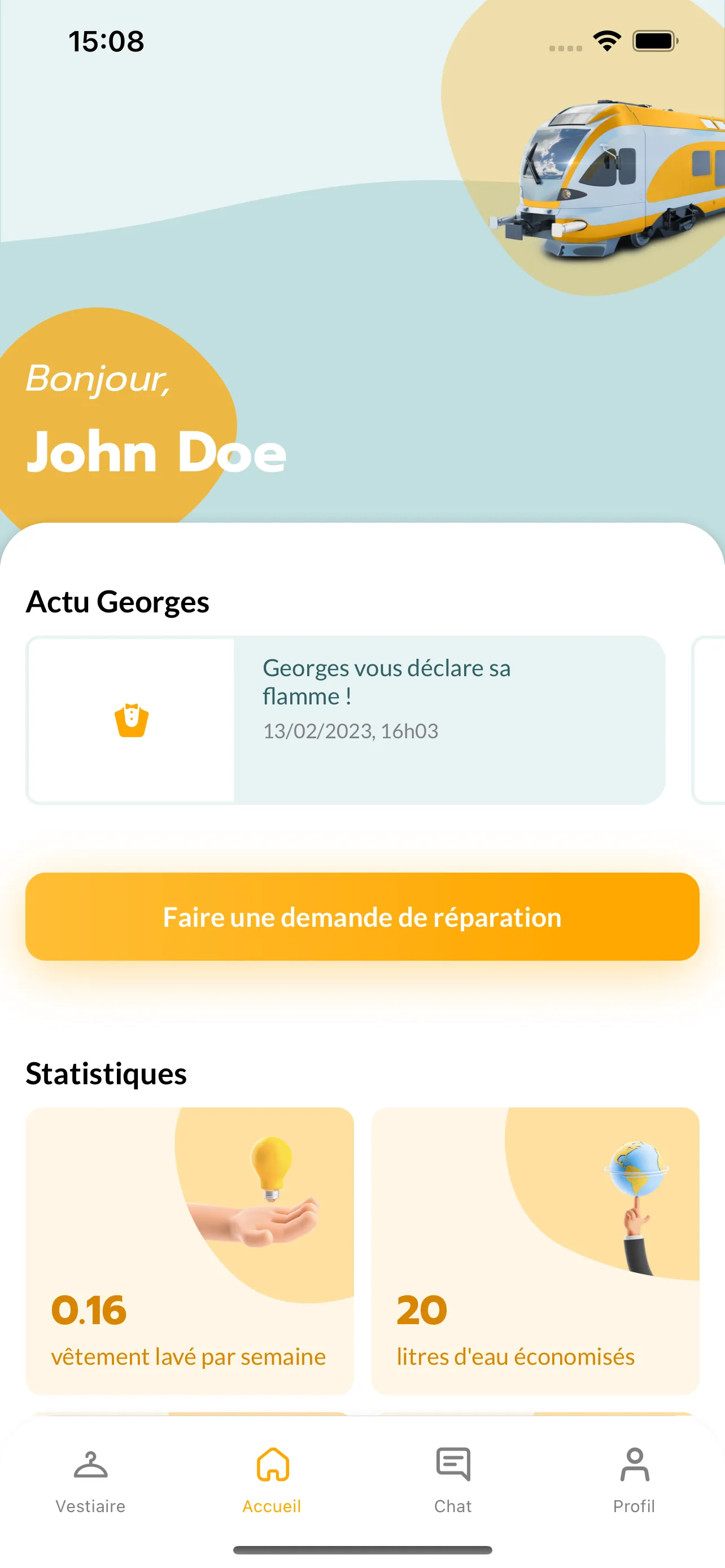 myGeorges | Indus Appstore | Screenshot