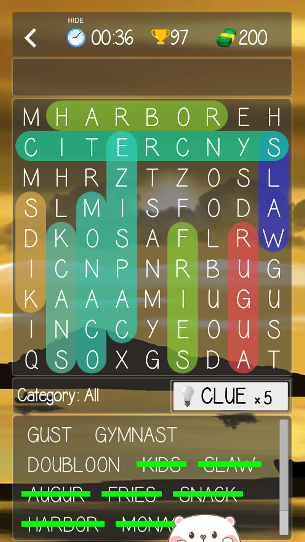 English Word Search | Indus Appstore | Screenshot