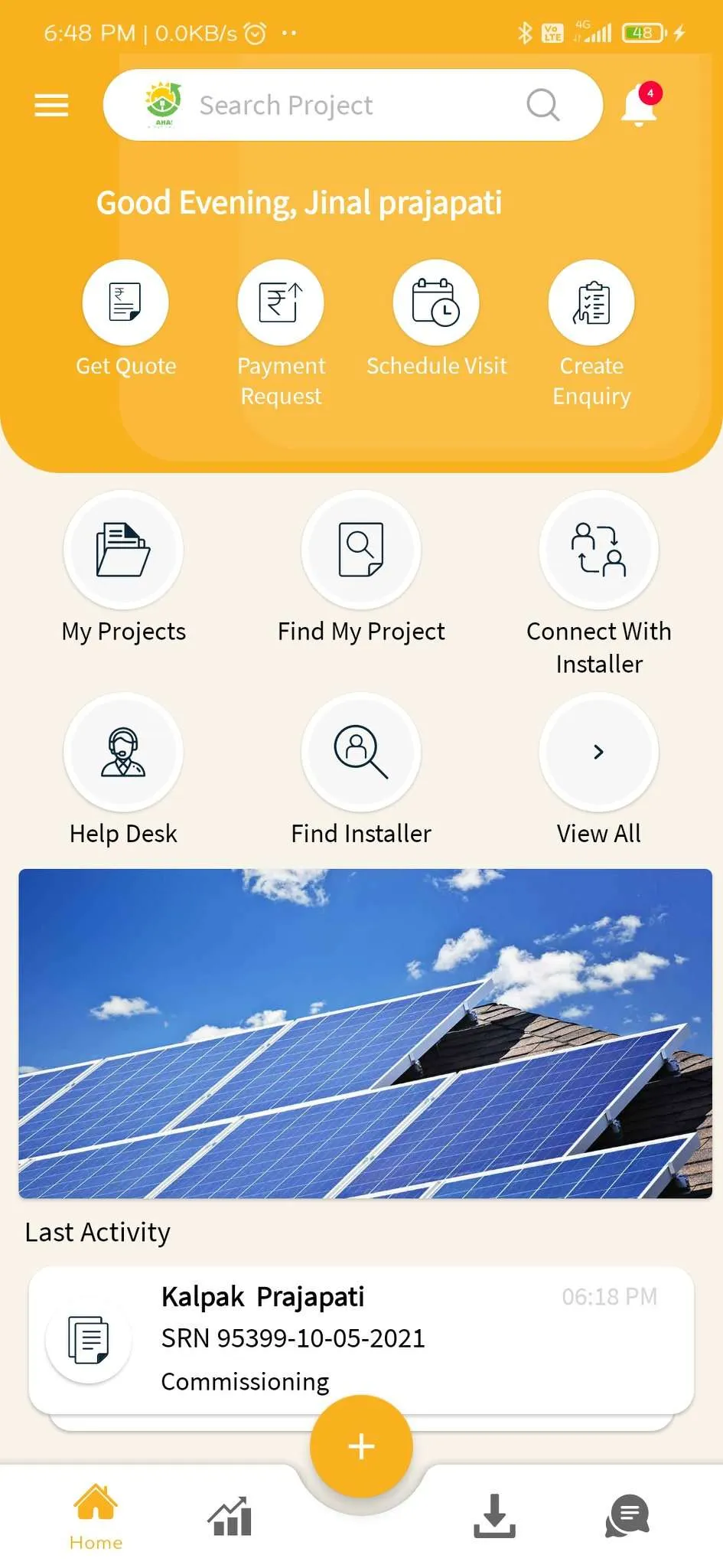 AHAsolar One | Indus Appstore | Screenshot