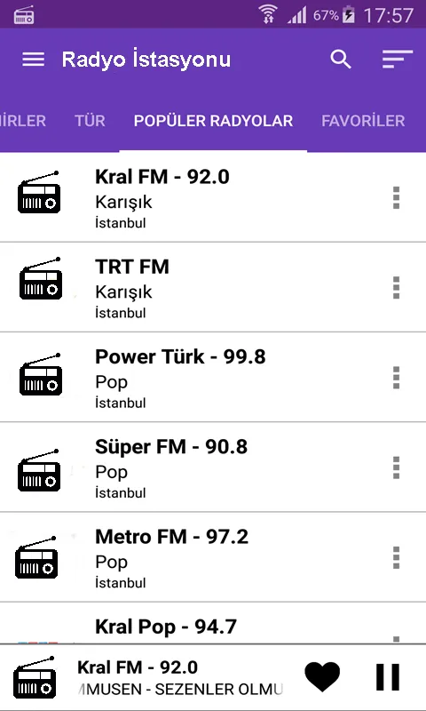 Radyo İstasyonu | Indus Appstore | Screenshot