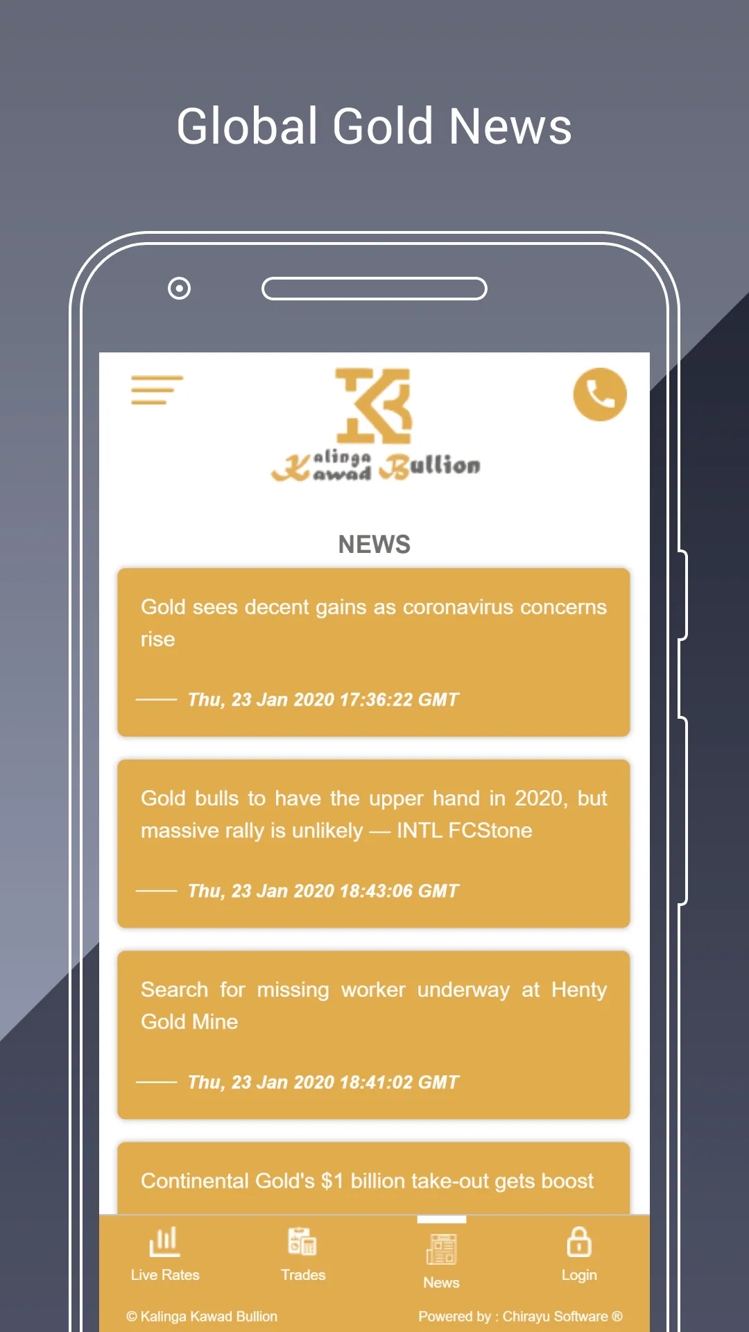 Kalinga Kawad Bullion | Indus Appstore | Screenshot