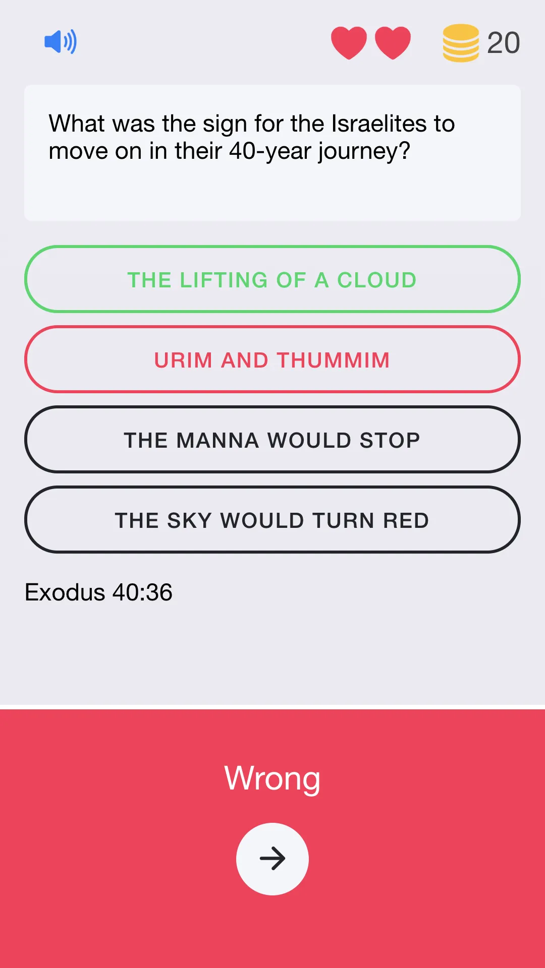 Bible Trivia Quiz | Indus Appstore | Screenshot