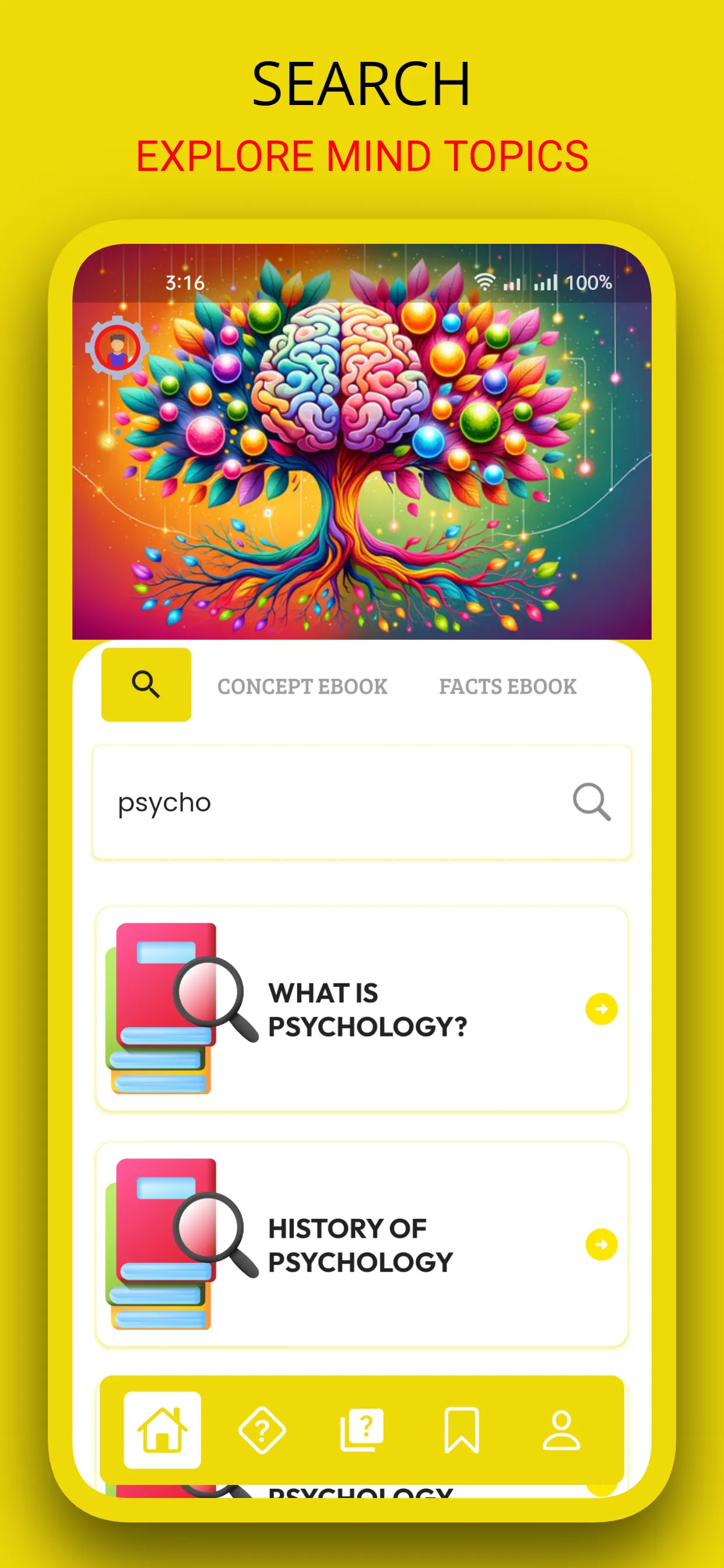 Learn Psychology: Psycho Facts | Indus Appstore | Screenshot