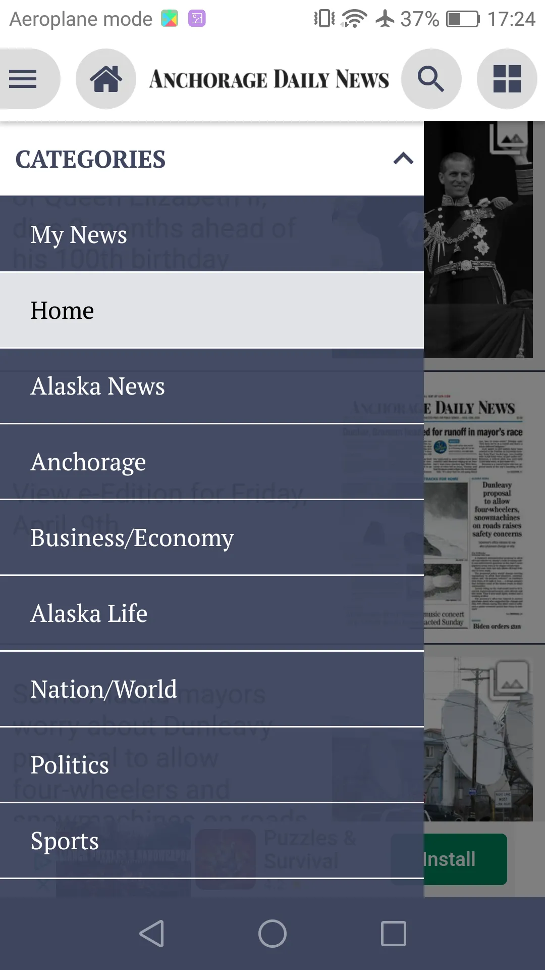 Anchorage Daily News - ADN | Indus Appstore | Screenshot