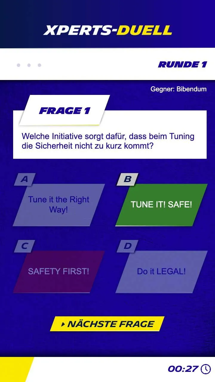 MICHELIN Xperts-Duell | Indus Appstore | Screenshot