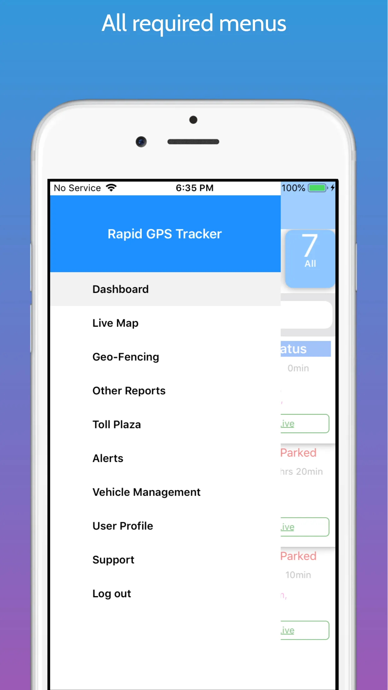 RapidGPS Advanced GPS Tracker | Indus Appstore | Screenshot