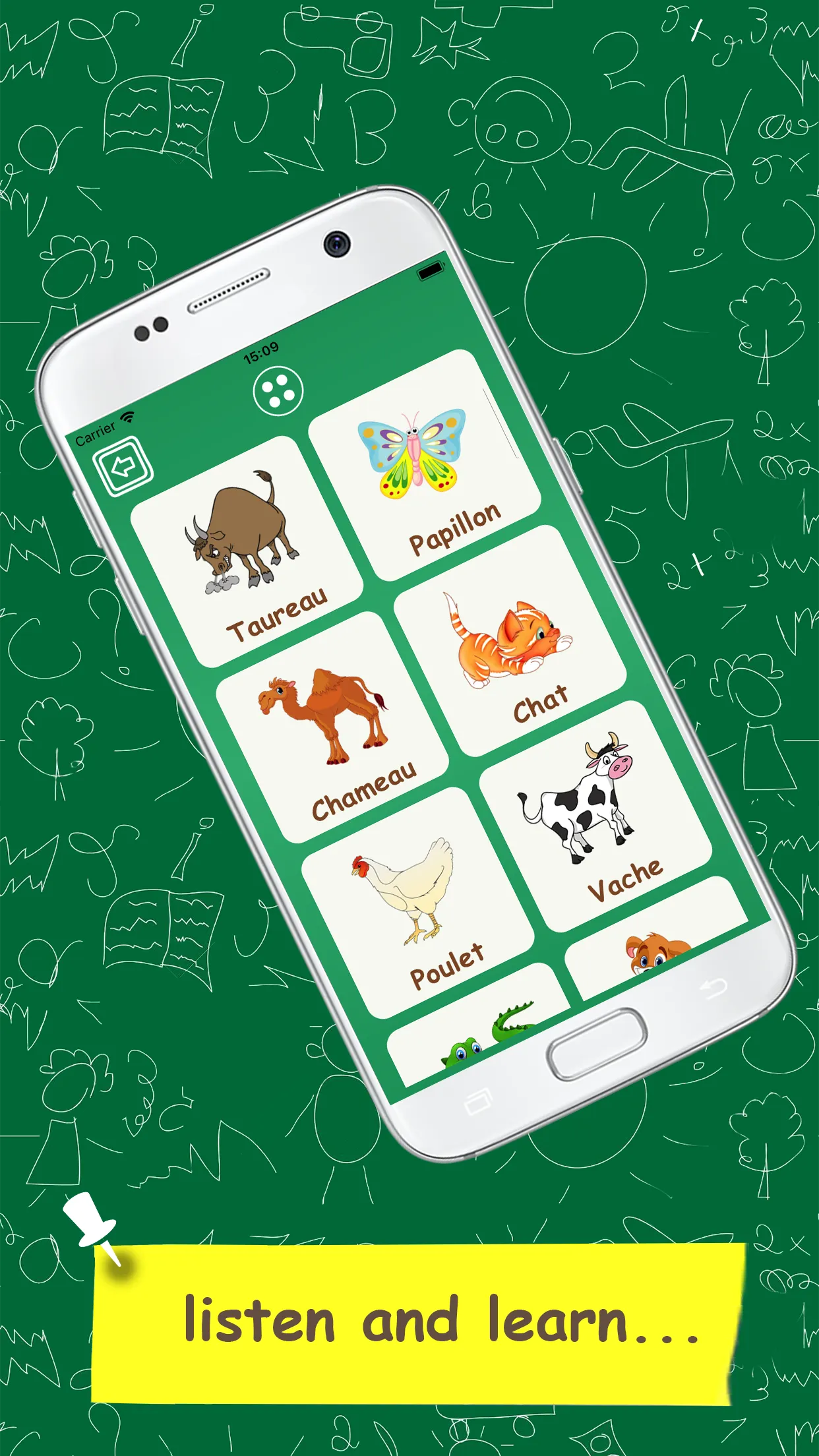 Learn French Vocabulary - Kids | Indus Appstore | Screenshot