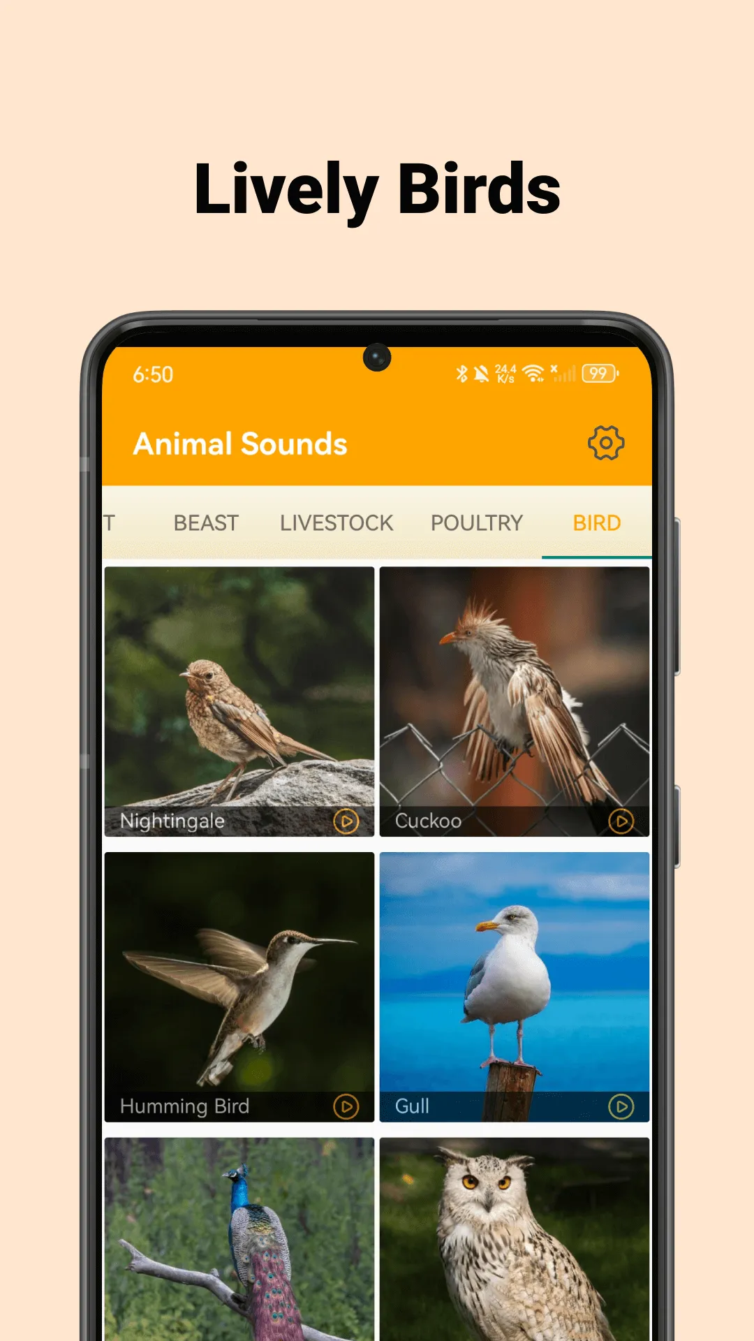 Animal Sounds - enjoy sounds | Indus Appstore | Screenshot