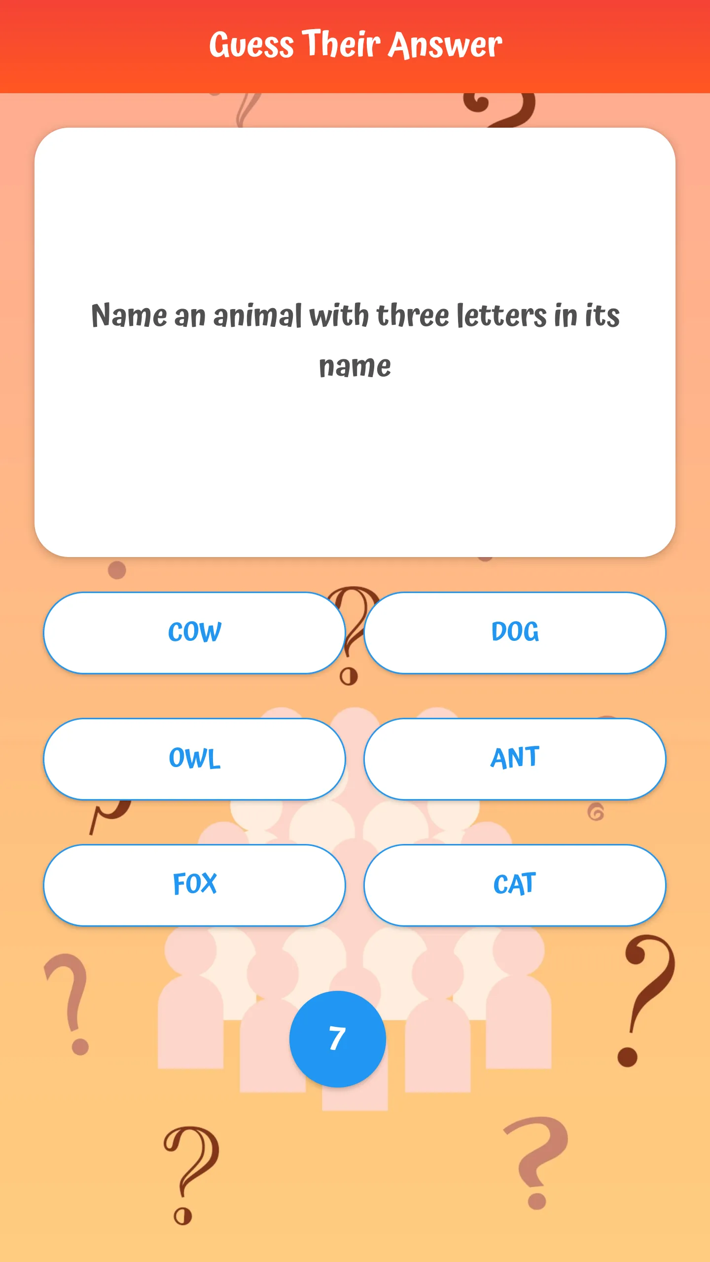 Guess Their Answer | Indus Appstore | Screenshot