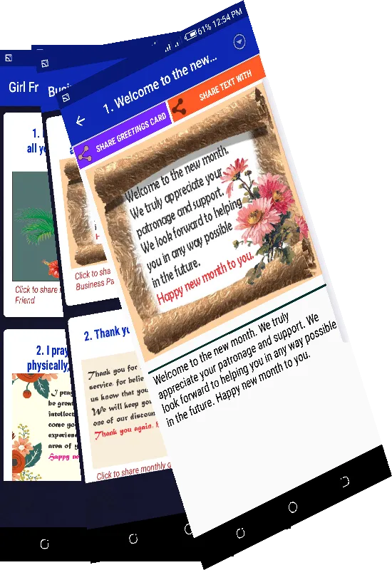 NewMonth Cards & Wish maker | Indus Appstore | Screenshot