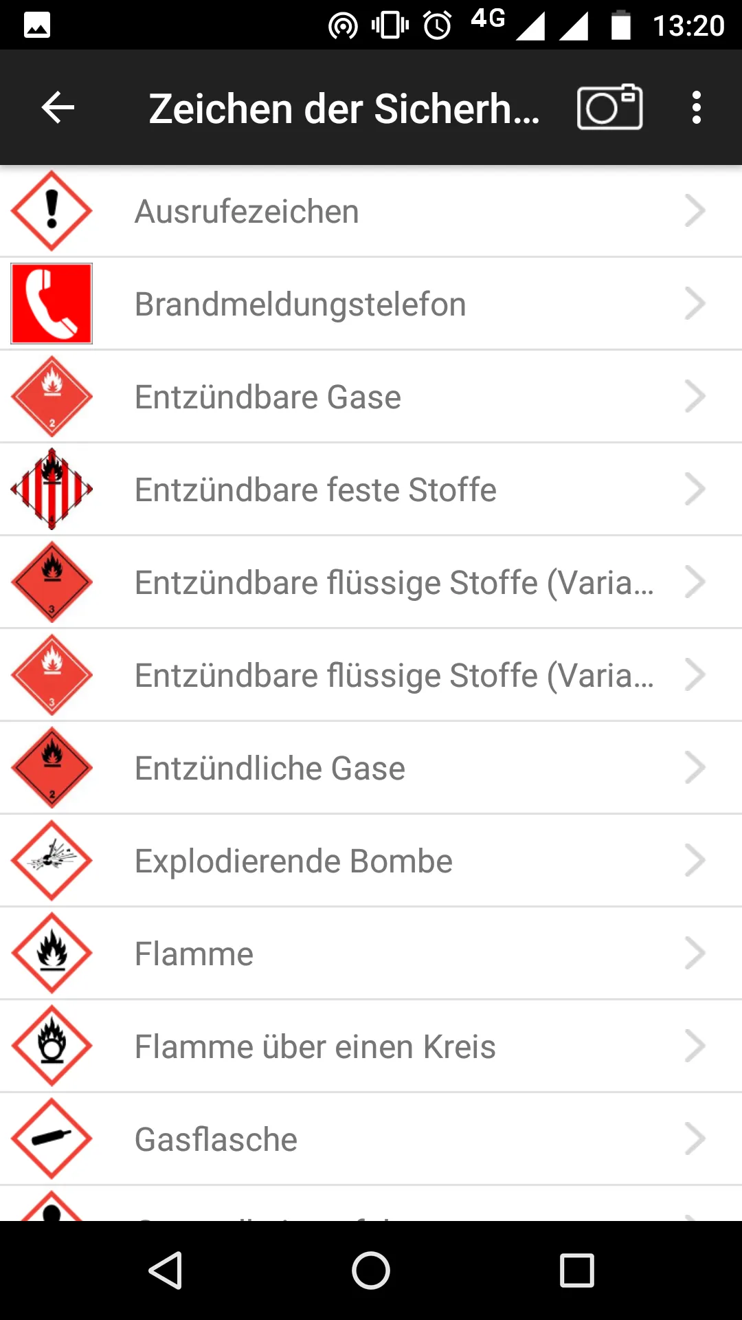 Zeichen der Sicherheit | Indus Appstore | Screenshot