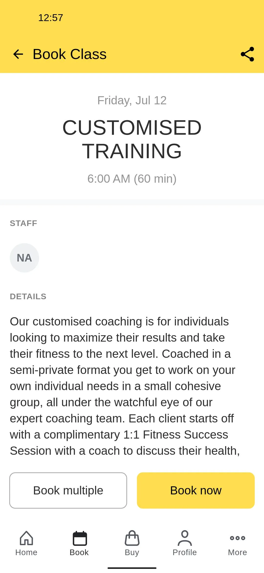 Unified Fitness Systems | Indus Appstore | Screenshot